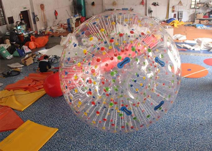 Цветастый ослабляя раздувной прокат шарика бампера диаметр 2.5m/3.0m для ребенка