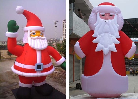 Китай Модная ткань Кристмас раздувной Санта Клаус Оксфорда для украшения поставщик