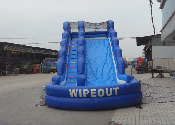 Китай Скольжение PVC Wipeout раздувное гигантское с бассеином/раздувным скольжением воды для малышей и взрослых поставщик