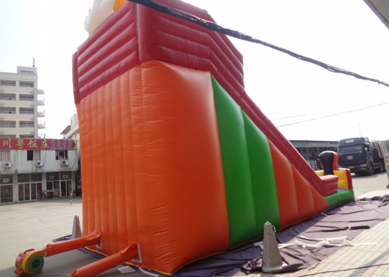 стандарт скольжения EN14960 задворк клоуна 7m x 4m Happ коммерчески раздувной поставщик