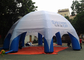 Белый/голубой раздувной располагать лагерем шатер материал PVC шатра случая 10mL X 10mW x 6mH раздувной поставщик