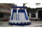 Малое голубое коммерчески раздувное скольжение воды, скольжение воды PVC iInflatable с бассеином поставщик