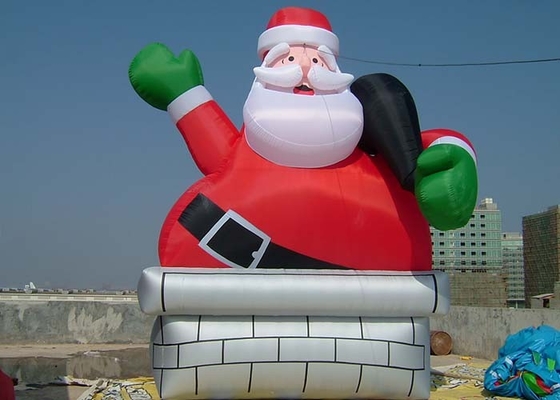 Китай Напольные милые раздувные продукты Санта рекламы рекламируя Клауса завод